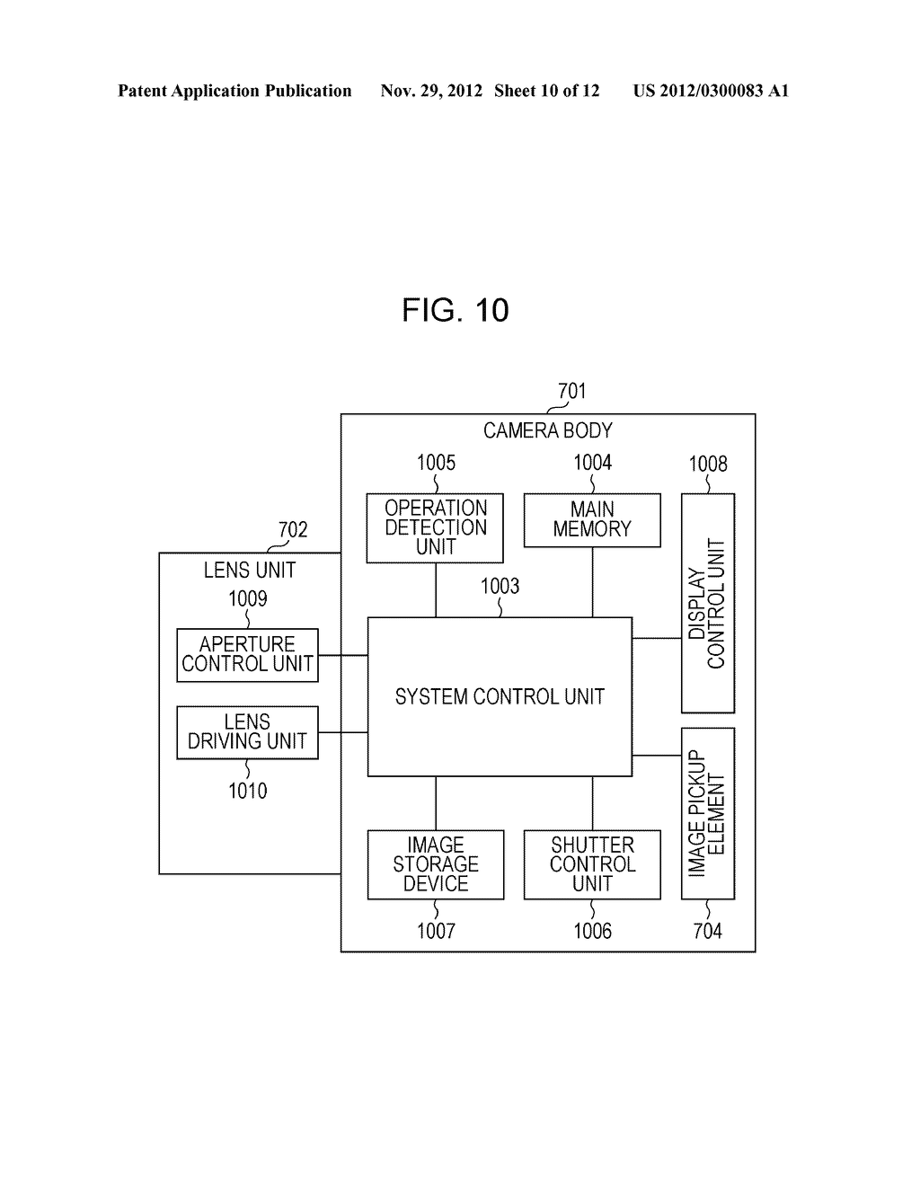 IMAGE PICKUP APPARATUS AND METHOD FOR CONTROLLING THE SAME - diagram, schematic, and image 11