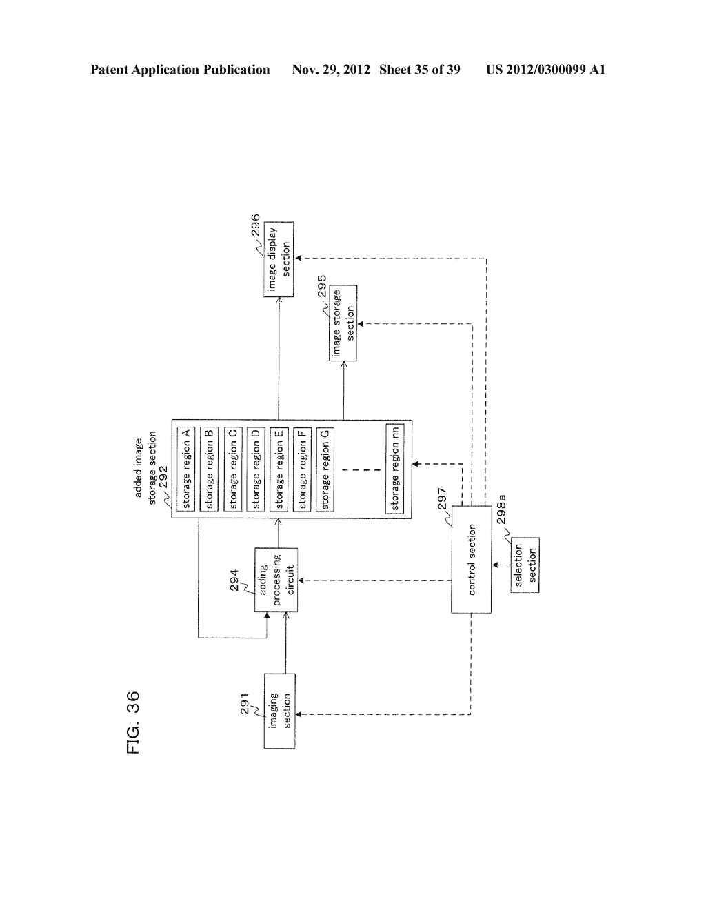 IMAGING DEVICE AND CONTROL METHOD FOR IMAGING DEVICE - diagram, schematic, and image 36