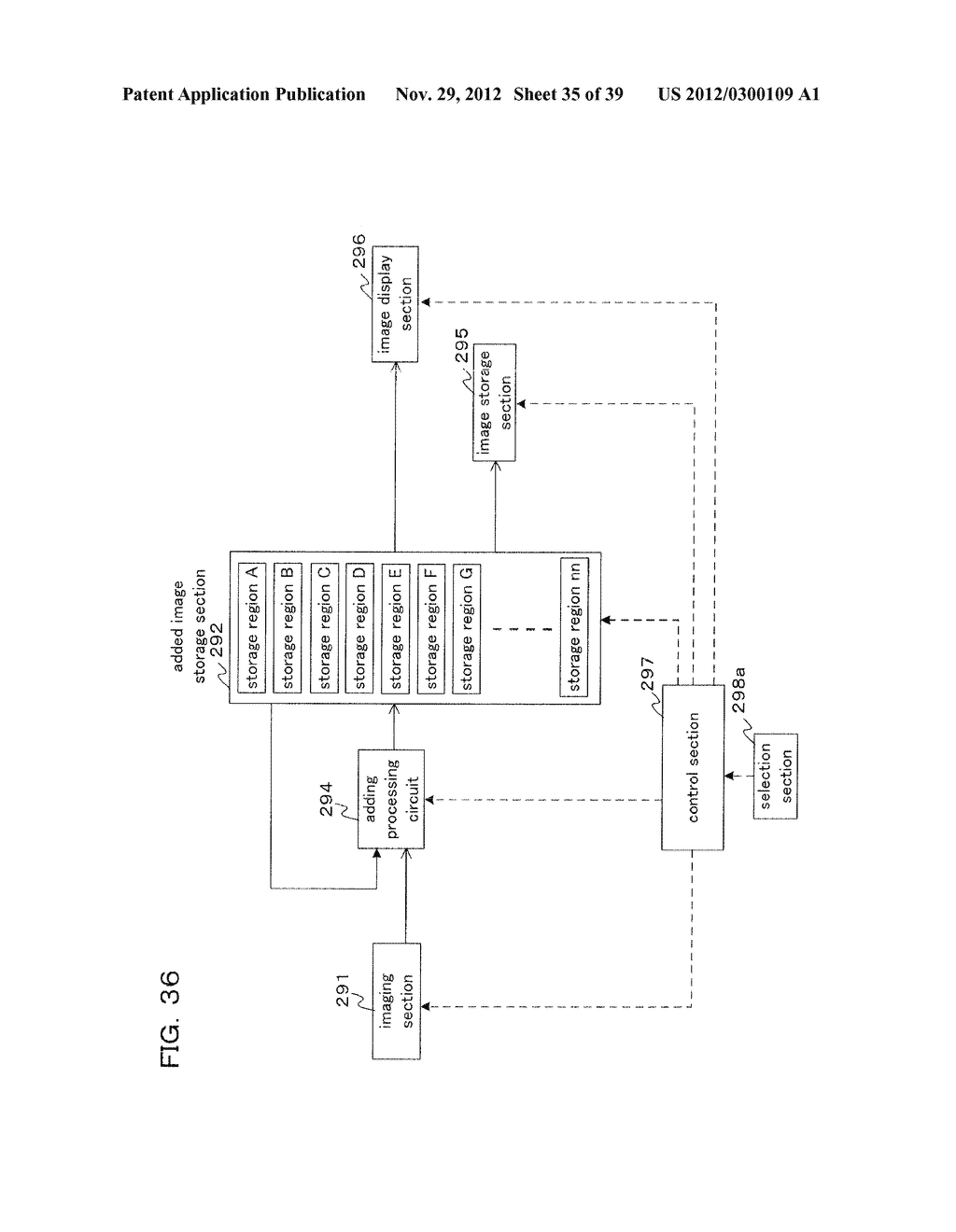 IMAGING DEVICE AND CONTROL METHOD FOR IMAGING DEVICE - diagram, schematic, and image 36