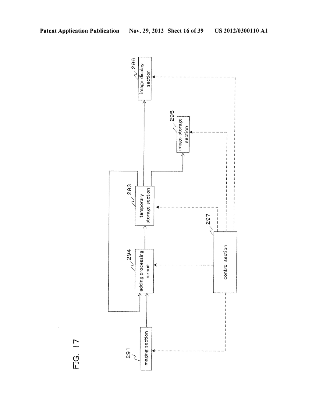 IMAGING DEVICE AND CONTROL METHOD FOR IMAGING DEVICE - diagram, schematic, and image 17