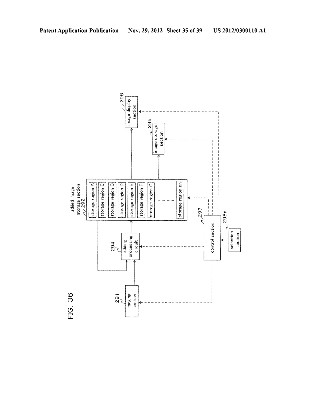 IMAGING DEVICE AND CONTROL METHOD FOR IMAGING DEVICE - diagram, schematic, and image 36