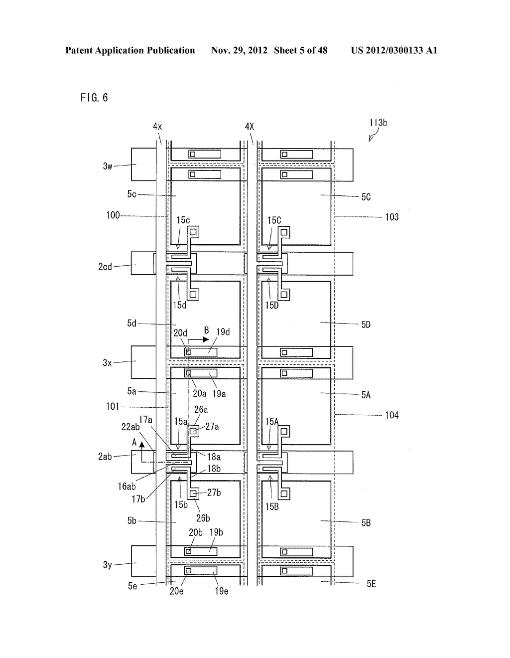 ACTIVE MATRIX SUBSTRATE, LIQUID CRYSTAL PANEL, LIQUID CRYSTAL DISPLAY     DEVICE, TELEVISION RECEIVER - diagram, schematic, and image 06