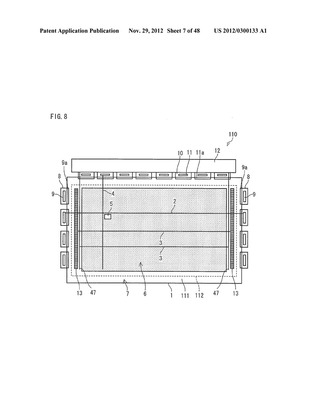 ACTIVE MATRIX SUBSTRATE, LIQUID CRYSTAL PANEL, LIQUID CRYSTAL DISPLAY     DEVICE, TELEVISION RECEIVER - diagram, schematic, and image 08