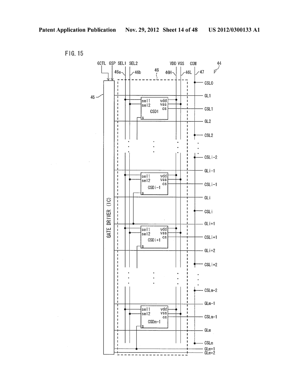 ACTIVE MATRIX SUBSTRATE, LIQUID CRYSTAL PANEL, LIQUID CRYSTAL DISPLAY     DEVICE, TELEVISION RECEIVER - diagram, schematic, and image 15