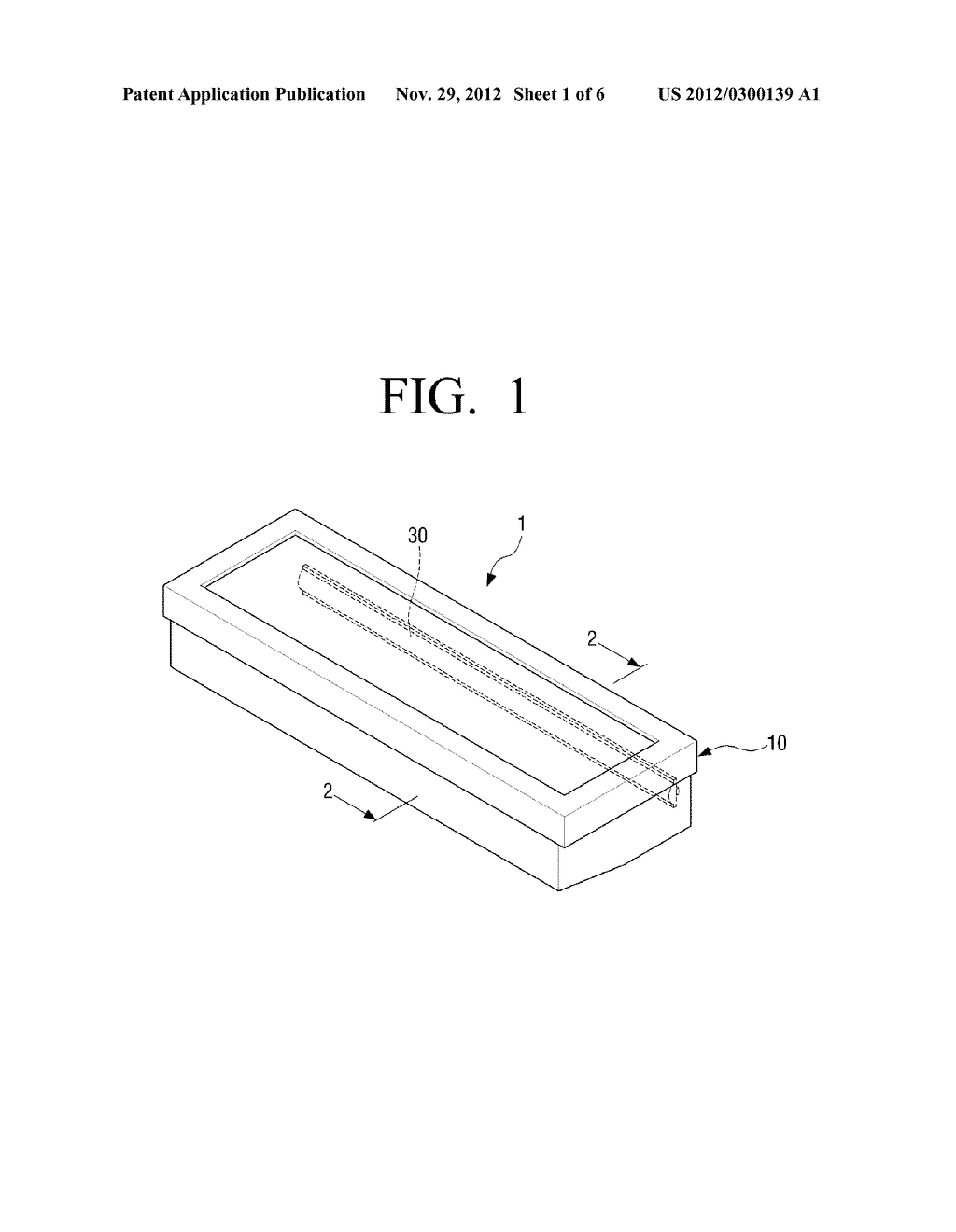 PLANAR LIGHTING APPARATUS AND LIQUID CRYSTAL DISPLAY HAVING THE SAME - diagram, schematic, and image 02