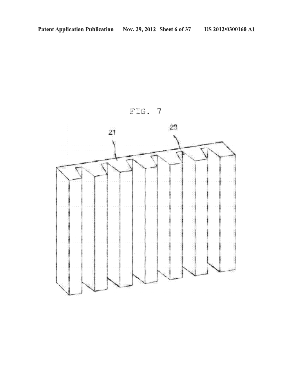 OPTICAL FILTER FOR REDUCING COLOR SHIFT AND LIQUID CRYSTAL DISPLAY HAVING     THE SAME - diagram, schematic, and image 07