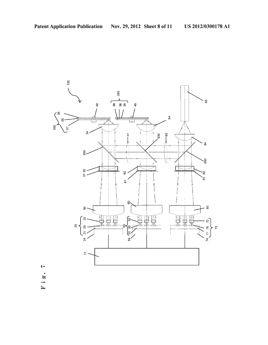 Lighting Device and Projection-Type Display Apparatus Including Lighting     Device - diagram, schematic, and image 09