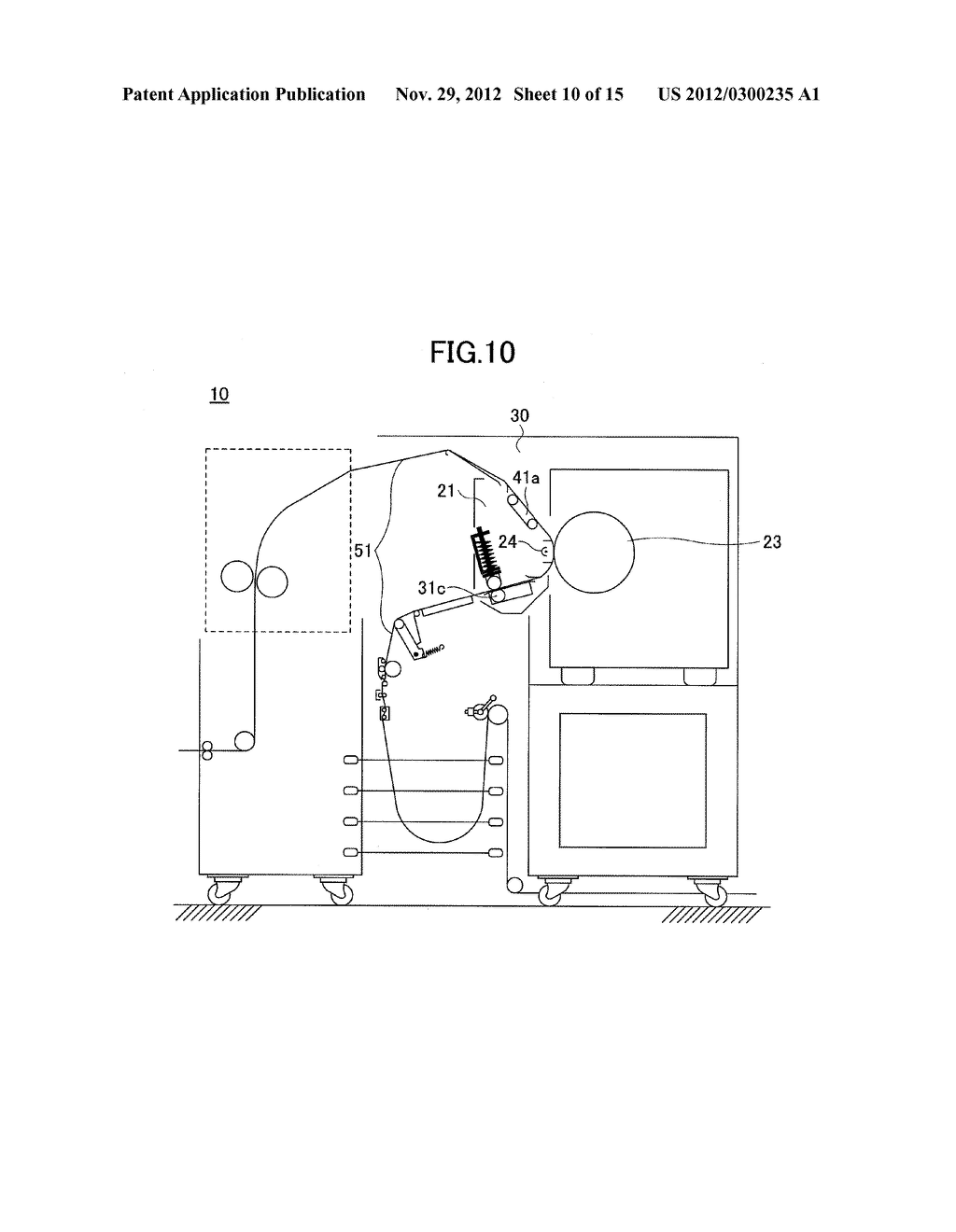 IMAGE FORMING APPARATUS AND METHOD OF FORMING IMAGE - diagram, schematic, and image 11