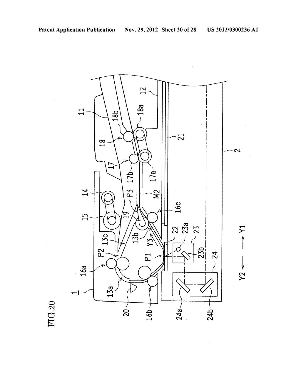 DOCUMENT FEEDING DEVICE AND IMAGE FORMING APPARATUS - diagram, schematic, and image 21