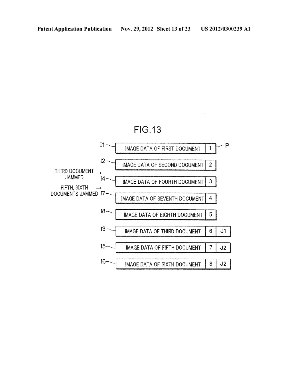 IMAGE DATA STORAGE SYSTEM, DOCUMENT READING APPARATUS AND IMAGE FORMING     APPARATUS - diagram, schematic, and image 14