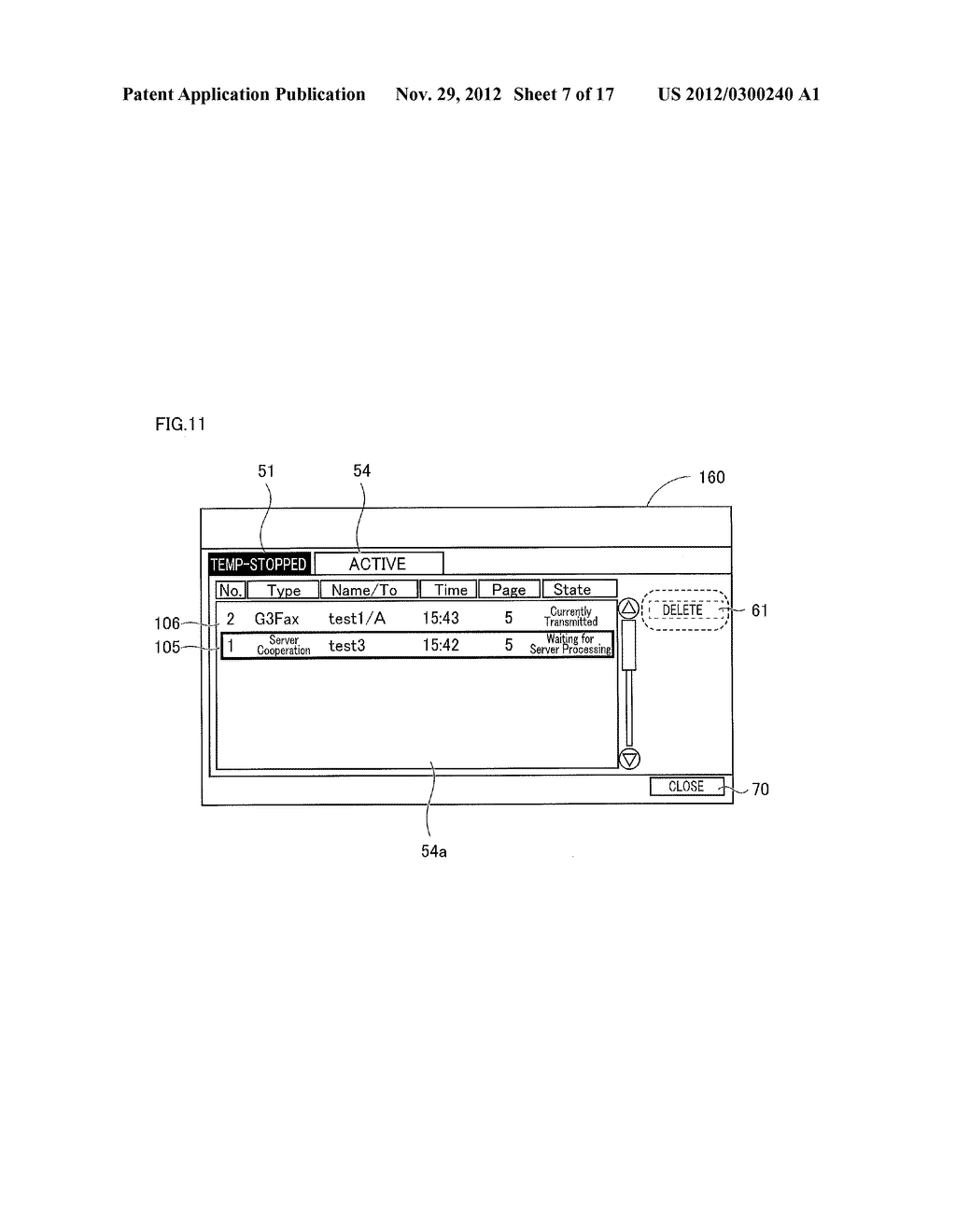 IMAGE PROCESSING DEVICE RECEIVING REQUEST TO STOP ACTIVE JOB - diagram, schematic, and image 08