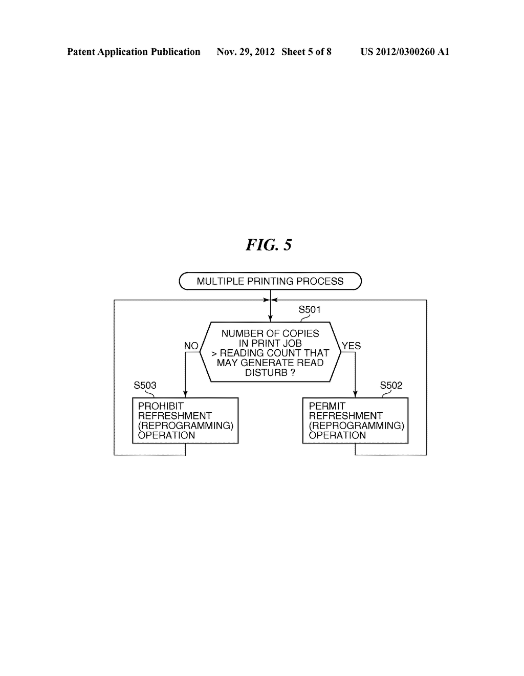 PRINTING APPARATUS WITH SEMICONDUCTOR NONVOLATILE STORAGE DEVICE, AND     CONTROL METHOD THEREFOR - diagram, schematic, and image 06