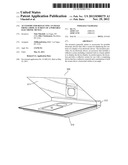 ACCESSORY FOR REFLECTING AN IMAGE FROM A DISPLAY SCREEN OF A PORTABLE     ELECTRONIC DEVICE diagram and image