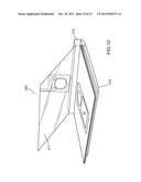 ACCESSORY FOR REFLECTING AN IMAGE FROM A DISPLAY SCREEN OF A PORTABLE     ELECTRONIC DEVICE diagram and image