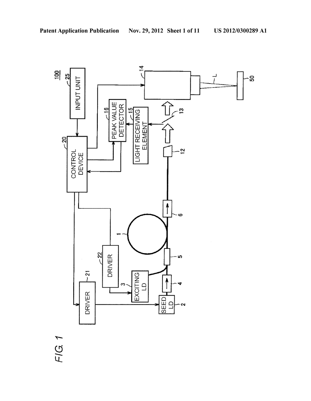 LIGHT AMPLIFIER AND LASER PROCESSING DEVICE - diagram, schematic, and image 02