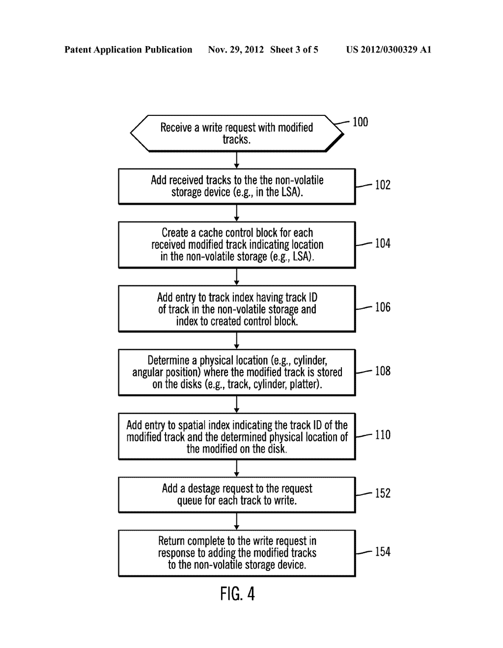 MAGNETIC DISK DRIVE USING A NON-VOLATILE STORAGE DEVICE AS CACHE FOR     MODIFIED TRACKS - diagram, schematic, and image 04