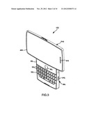 PIVOTABLE DISPLAY GUIDE MECHANISM FOR AN ELECTRONIC MOBILE DEVICE diagram and image