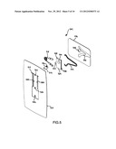 PIVOTABLE DISPLAY GUIDE MECHANISM FOR AN ELECTRONIC MOBILE DEVICE diagram and image