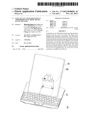 HINGE DEVICE AND KEYBOARD DOCK AND PORTABLE ELECTRONIC DEVICE HAVING THE     SAME diagram and image