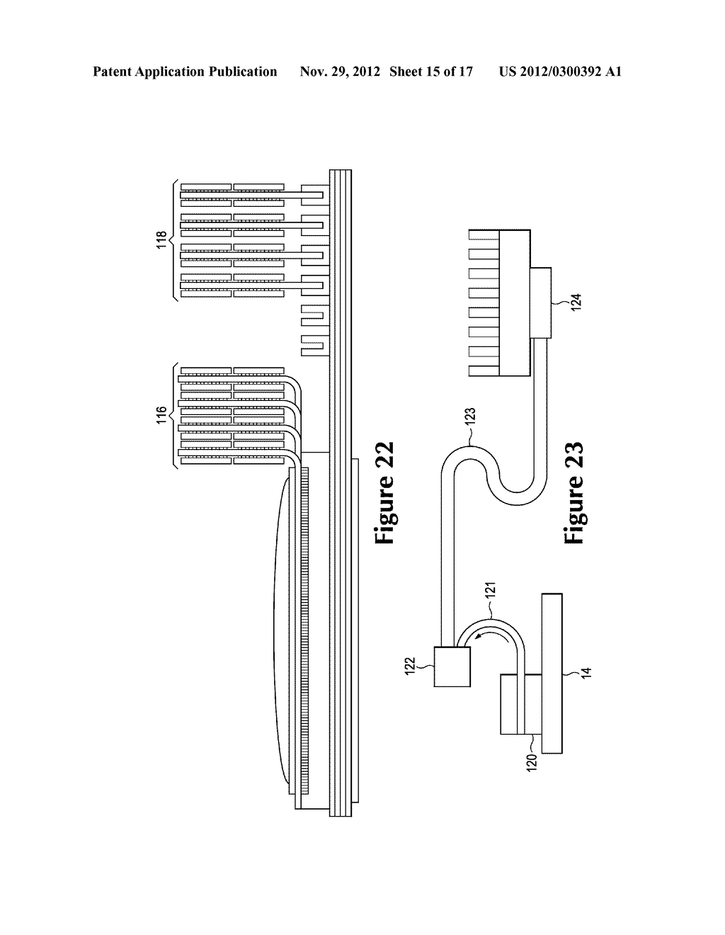 HEAT MANAGEMENT IN AN ABOVE MOTHERBOARD INTERPOSER WITH PERIPHERAL     CIRCUITS - diagram, schematic, and image 16