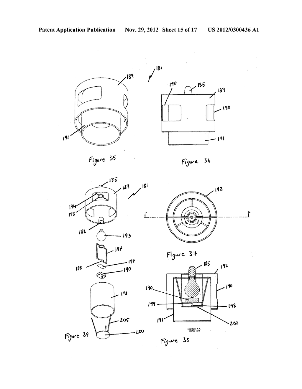 LIGHTING ARRANGEMENT AND A MOVABLE LAMPSHADE - diagram, schematic, and image 16