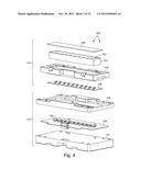 LED-BASED ILLUMINATION MODULE WITH PREFERENTIALLY ILLUMINATED COLOR     CONVERTING SURFACES diagram and image