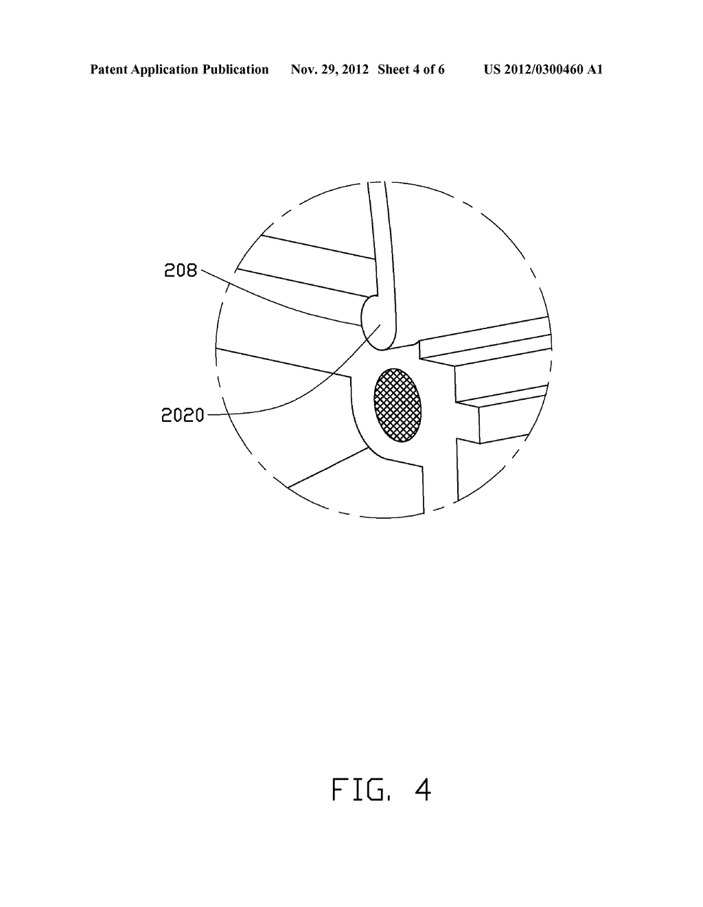 CONNECTOR AND LED LAMP HAVING THE SAME - diagram, schematic, and image 05