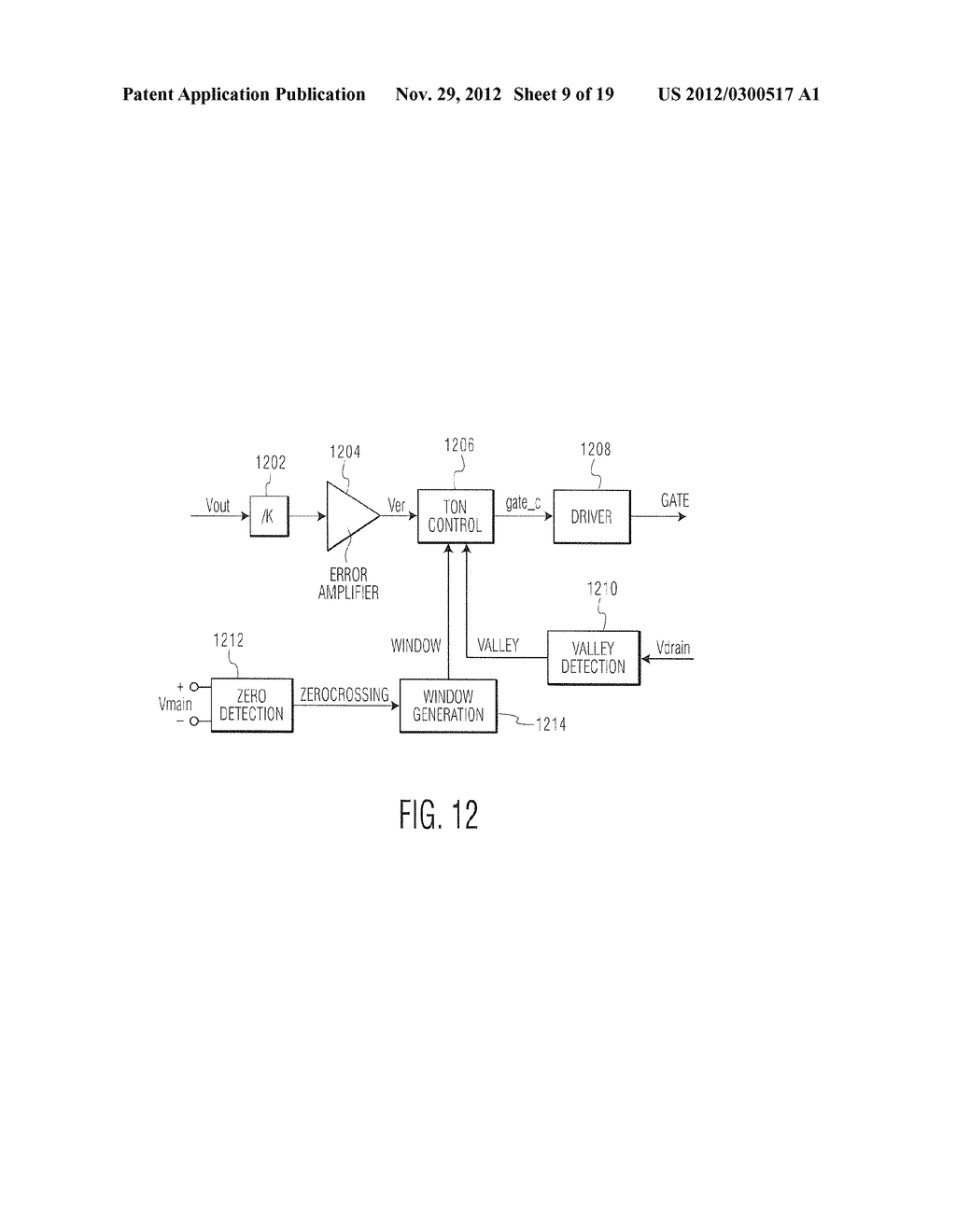 POWER FACTOR CORRECTOR WITH HIGH POWER FACTOR AT LOW LOAD OR HIGH MAINS     VOLTAGE CONDITIONS - diagram, schematic, and image 10