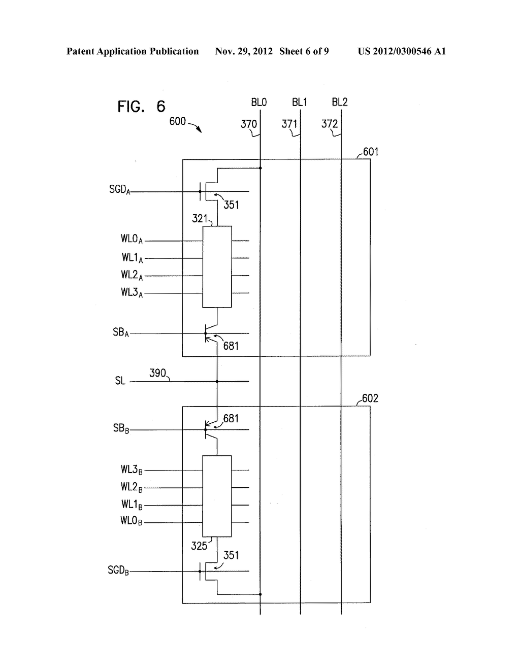 APPARATUS AND METHODS INCLUDING A BIPOLAR JUNCTION TRANSISTOR COUPLED TO A     STRING OF MEMORY CELLS - diagram, schematic, and image 07