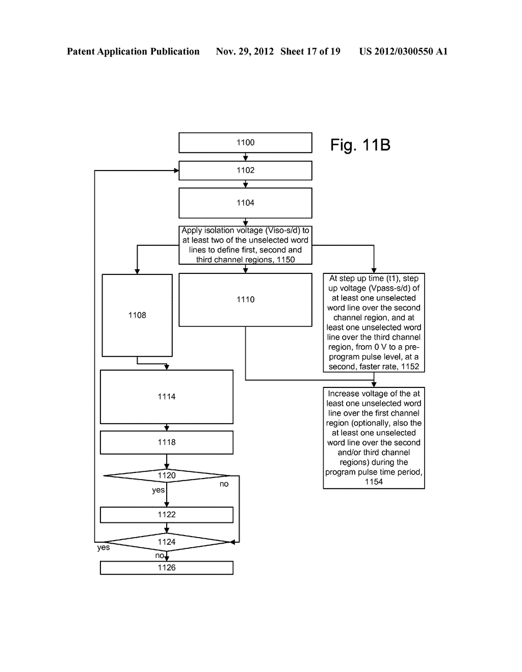 Ramping Pass Voltage To Enhance Channel Boost In Memory Device, With     Optional Temperature Compensation - diagram, schematic, and image 18