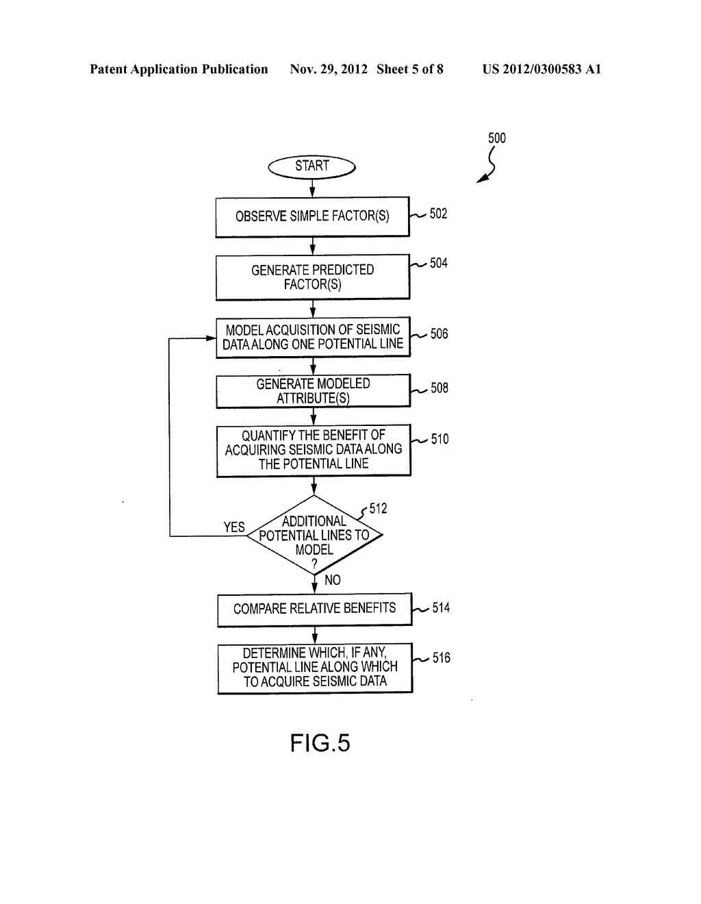 METHOD AND APPARATUS FOR DETERMINING A LOCATION TO ACQUIRE GEOPHYSICAL     DATA - diagram, schematic, and image 06