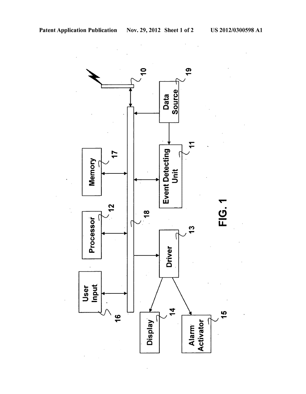 Alarm clock with adjustment function - diagram, schematic, and image 02