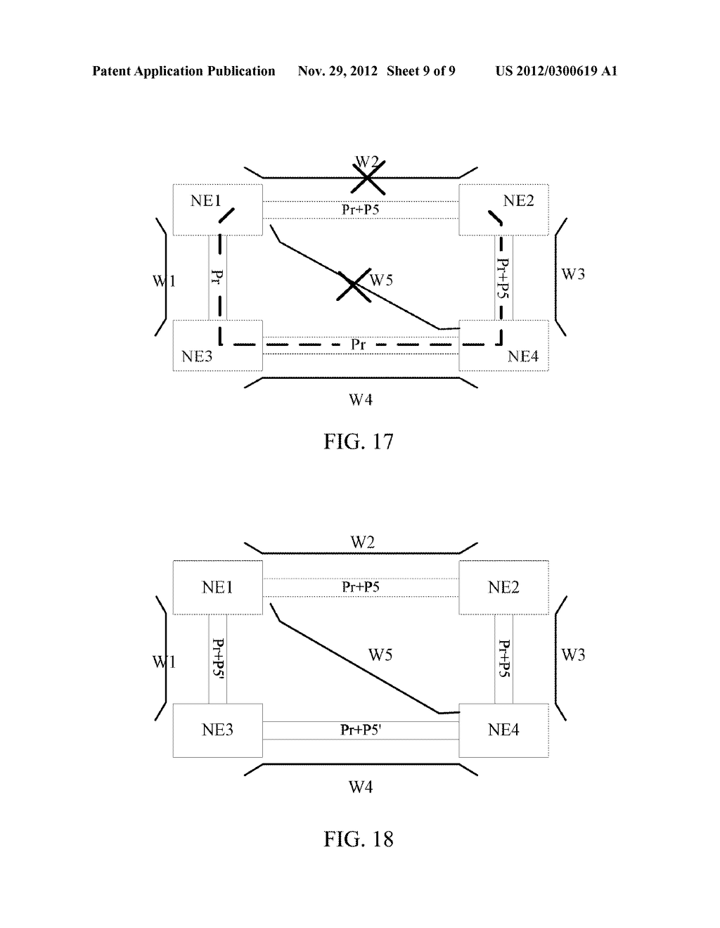 METHOD FOR SHARING PROTECTION OF MESH NETWORK PROTECTION FIELD AND SYSTEM     THEREOF - diagram, schematic, and image 10