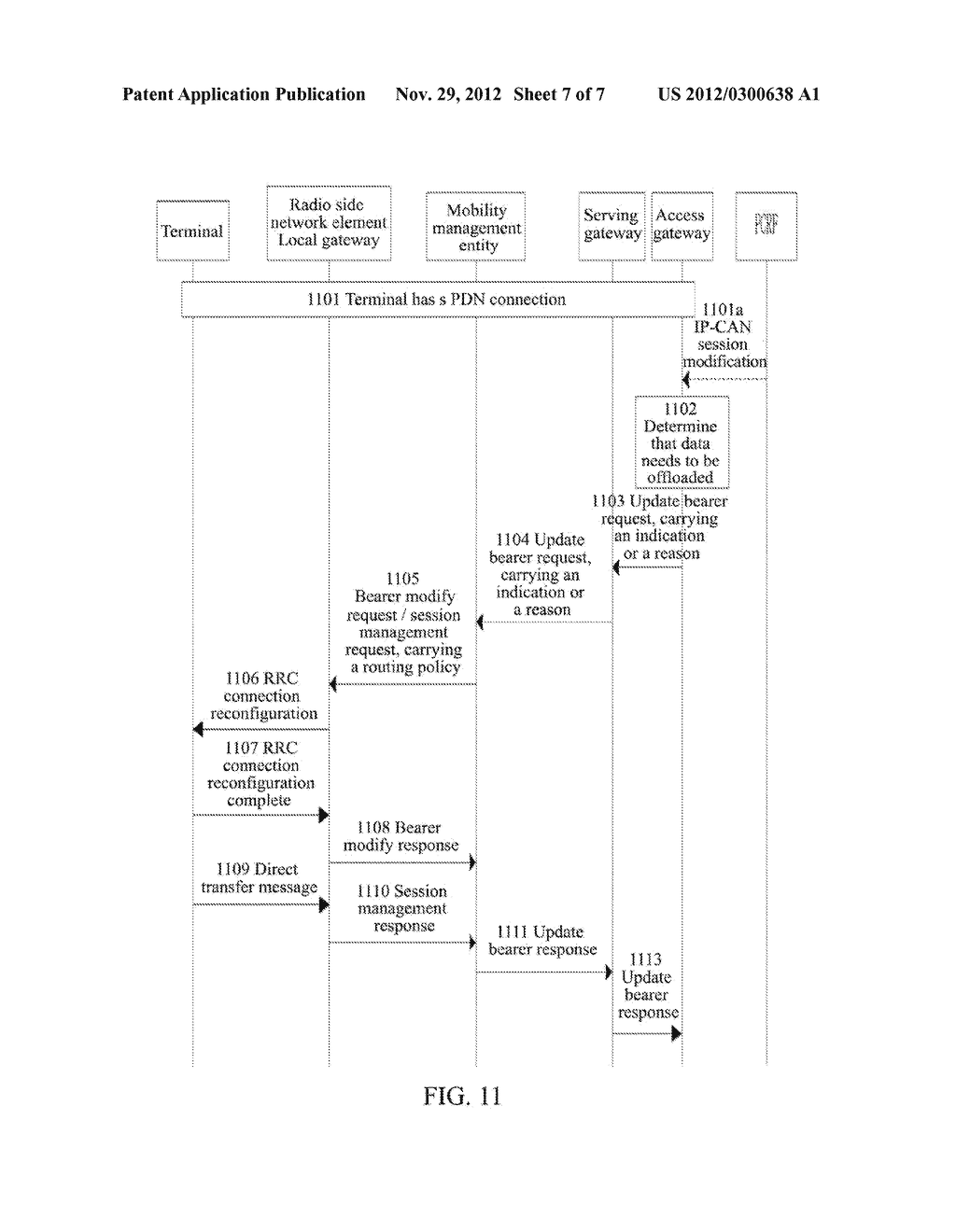 Method and System for Controlling Establishment of Local IP Access - diagram, schematic, and image 08