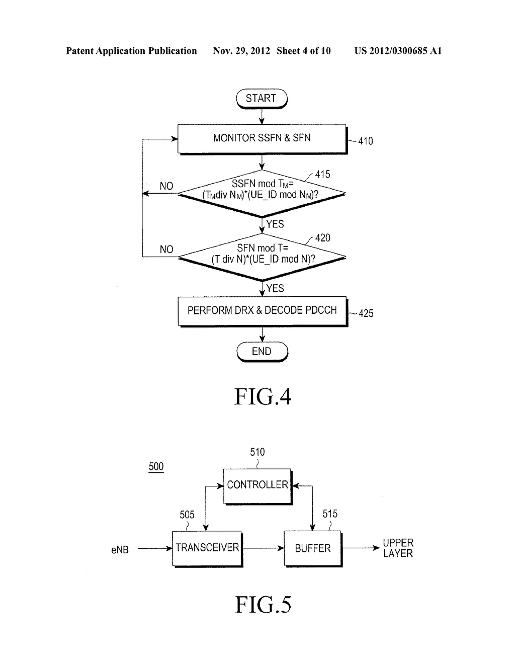 METHOD AND APPARATUS FOR SUPPORTING DISCONTINUOUS RECEPTION OPERATION IN     MOBILE COMMUNICATION SYSTEM - diagram, schematic, and image 05