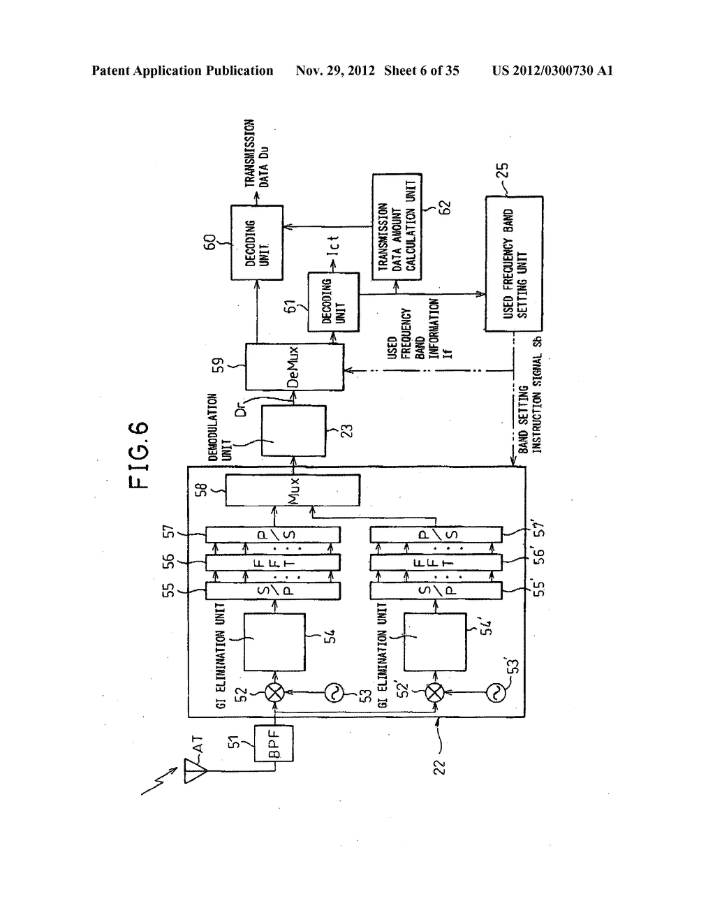 COMMUNICATIONS APPARATUS AND COMMUNICATIONS SYSTEM USING MULTICARRIER     TRANSMISSION MODE - diagram, schematic, and image 07