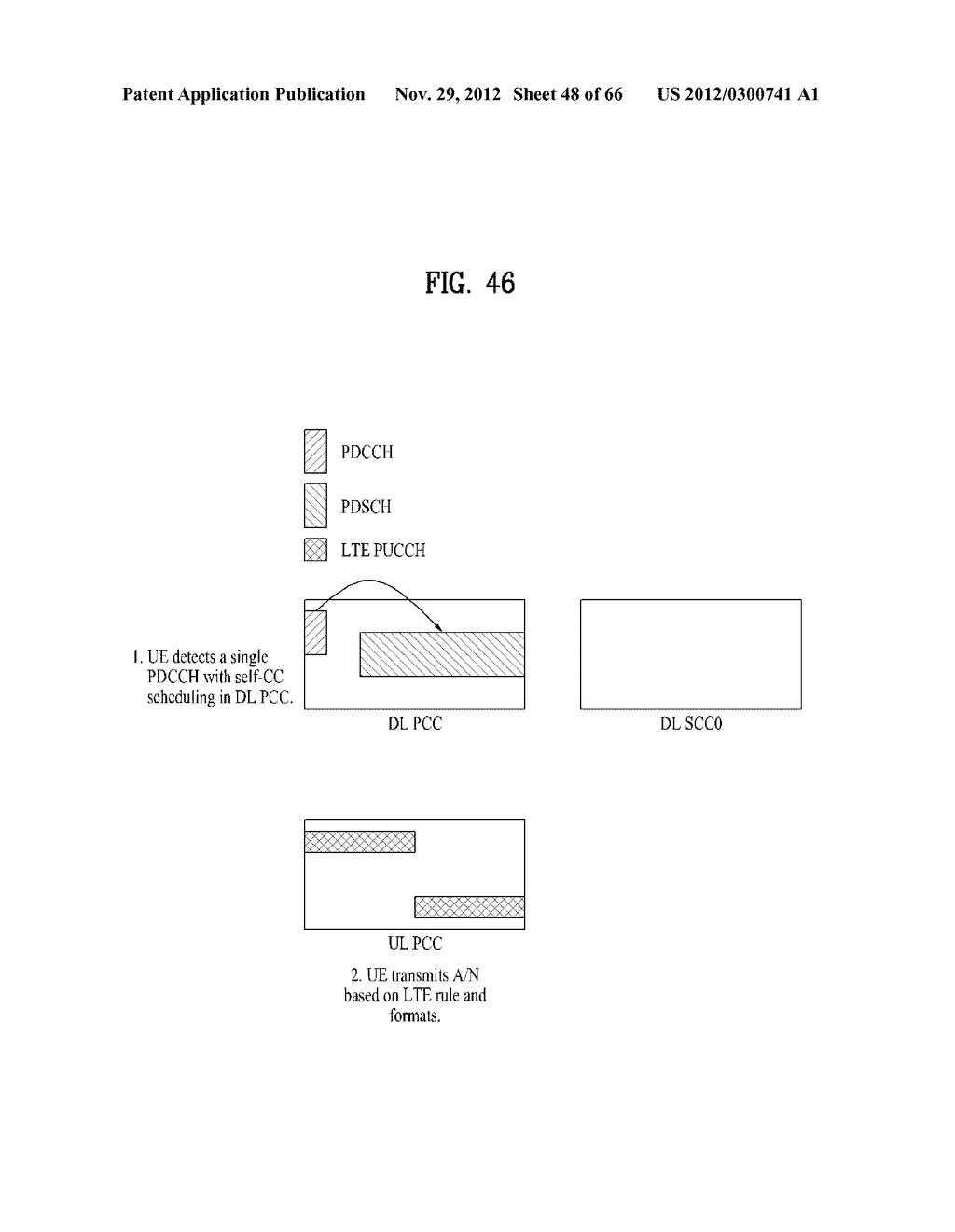 METHOD AND APPARATUS FOR TRANSMITTING CONTROL INFORMATION IN A WIRELESS     COMMUNICATION SYSTEM - diagram, schematic, and image 49