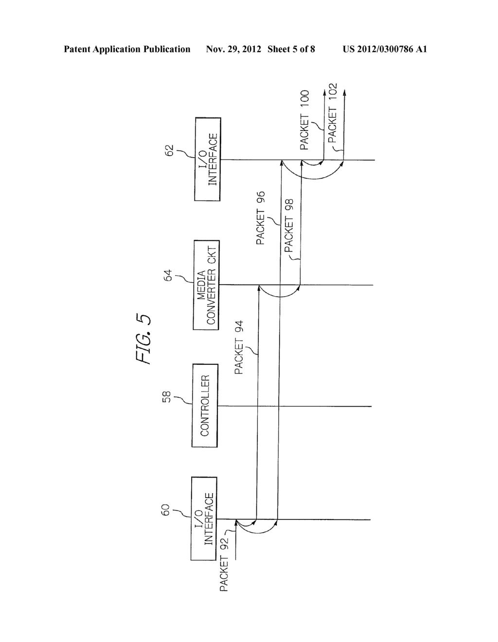 MEDIA CONVERSION DEVICE FOR INTERCONNECTING COMMUNICATION TERMINAL DEVICES     WITH MEDIA CONVERTED AND A METHOD THEREFOR - diagram, schematic, and image 06