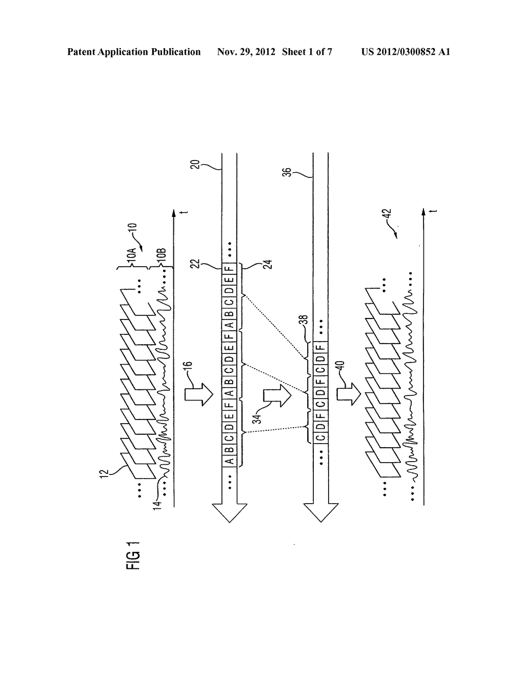 APPARATUS AND METHOD FOR CODING AN INFORMATION SIGNAL INTO A DATA STREAM,     CONVERTING THE DATA STREAM AND DECODING THE DATA STREAM - diagram, schematic, and image 02