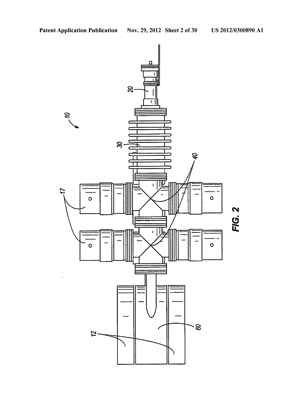 SEGMENTED REACTION CHAMBER FOR RADIOISOTOPE PRODUCTION - diagram, schematic, and image 03