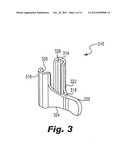 SENSOR POSITIONING AND STABILIZING DEVICE diagram and image