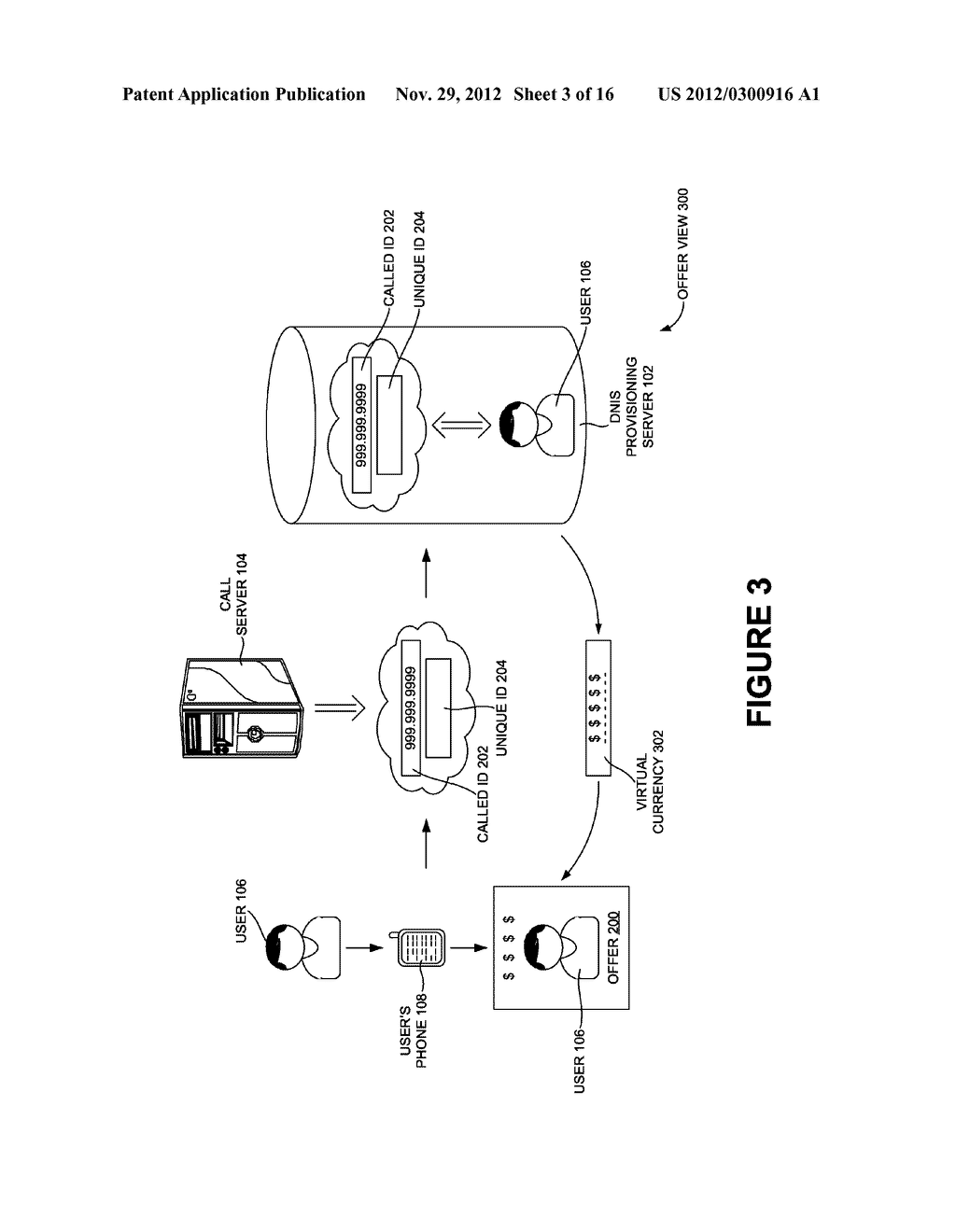 PROVISIONING AND CORRELATING A DYNAMIC PHONE NUMBER TO IDENTIFY A UNIQUE     CALLER - diagram, schematic, and image 04