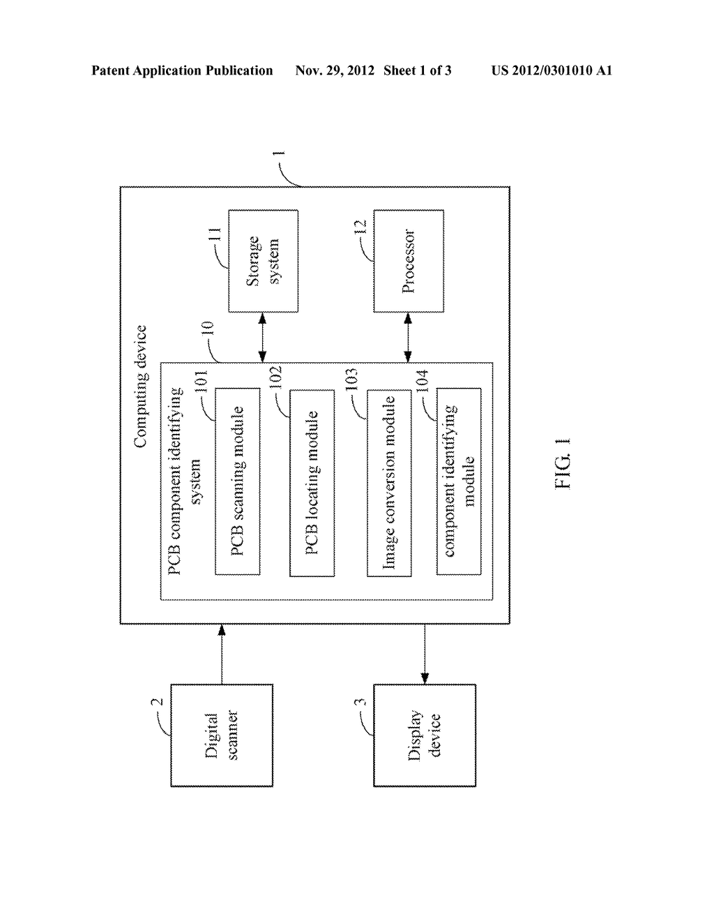 COMPUTING DEVICE, STORAGE MEDIUM AND METHOD FOR IDENTIFYING COMPONENTS OF     PCB - diagram, schematic, and image 02