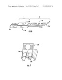 CONNECTORS WITH COMPONENTS HAVING A LABEL AND RELATED CABLE ASSEMBLIES diagram and image