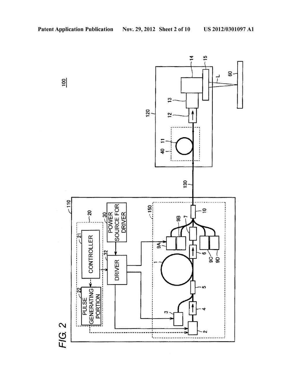 FIBER HOLDER AND FIBER LASER APPARATUS - diagram, schematic, and image 03