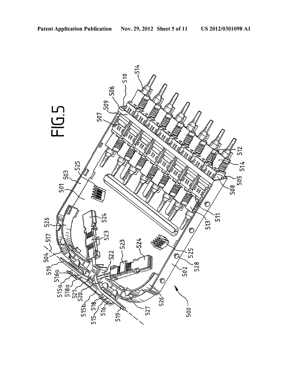 SUPPORT FOR AT LEAST ONE CASSETTE - diagram, schematic, and image 06