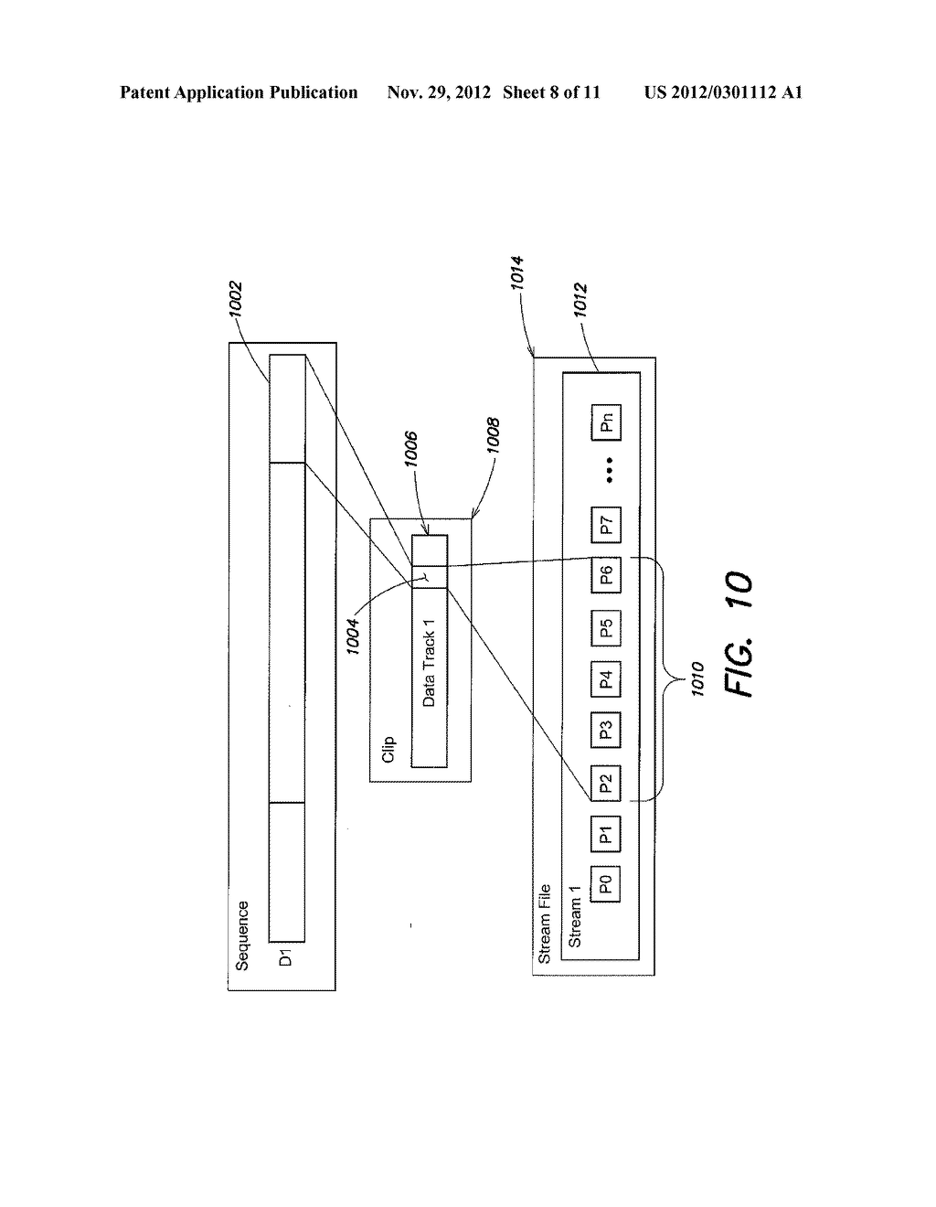 SYNCHRONOUS DATA TRACKS IN A MEDIA EDITING SYSTEM - diagram, schematic, and image 09