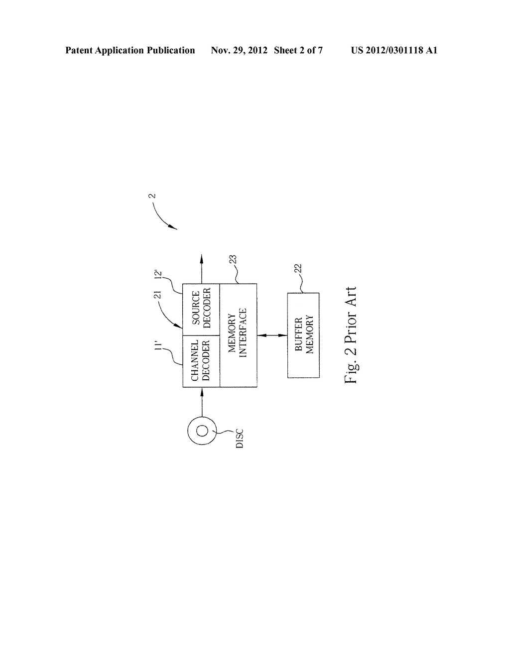 OPTICAL DISC PLAYER SYSTEM AND METHOD OF CONTROLLING A DECODING UNIT IN     THE OPTICAL DISC PLAYER SYSTEM TO READ ENCODED BITSTREAM DATA FROM A     BUFFER MEMORY - diagram, schematic, and image 03