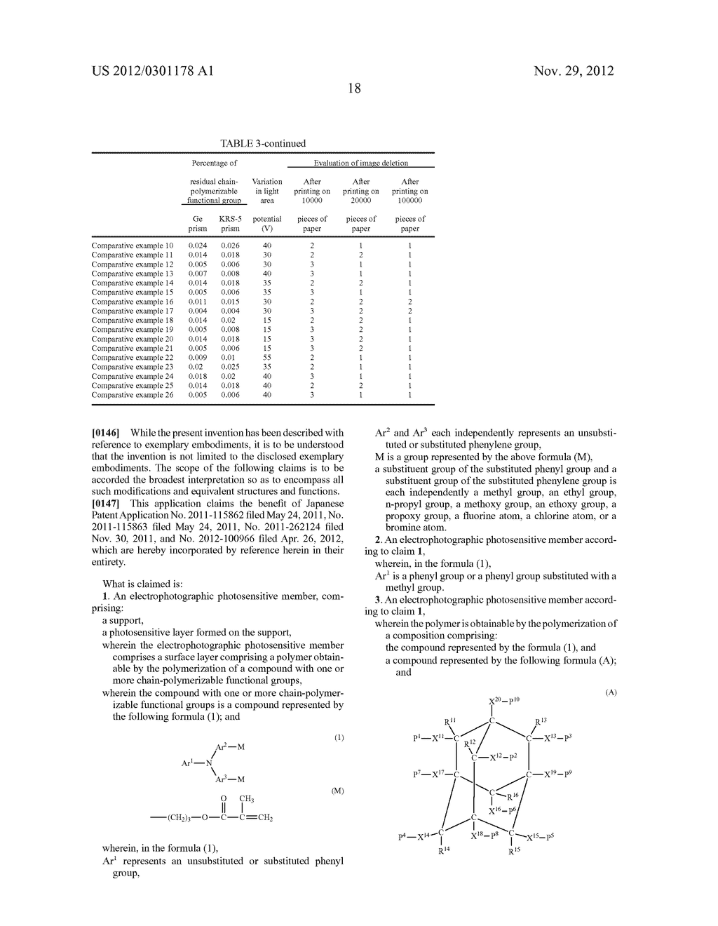 ELECTROPHOTOGRAPHIC PHOTOSENSITIVE MEMBER, METHOD OF PRODUCING     ELECTROPHOTOGRAPHIC PHOTOSENSITIVE MEMBER, PROCESS CARTRIDGE, AND     ELECTROPHOTOGRAPHIC APPARATUS - diagram, schematic, and image 21