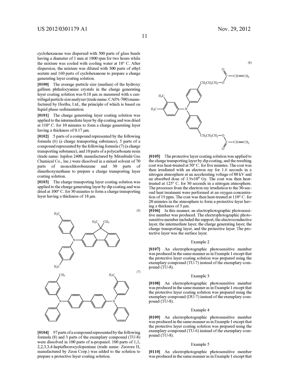 ELECTROPHOTOGRAPHIC PHOTOSENSITIVE MEMBER, PROCESS CARTRIDGE, AND     ELECTROPHOTOGRAPHIC APPARATUS - diagram, schematic, and image 14